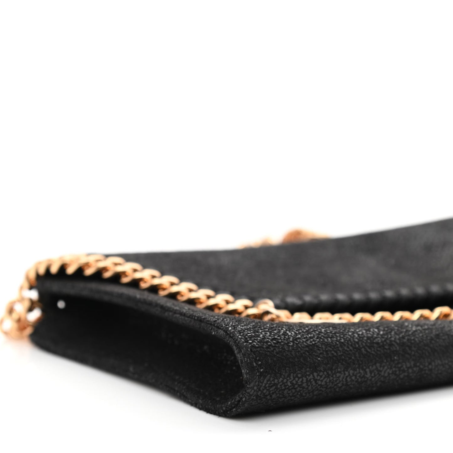 Shaggy Deer Mini Falabella Crossbody Bag Black