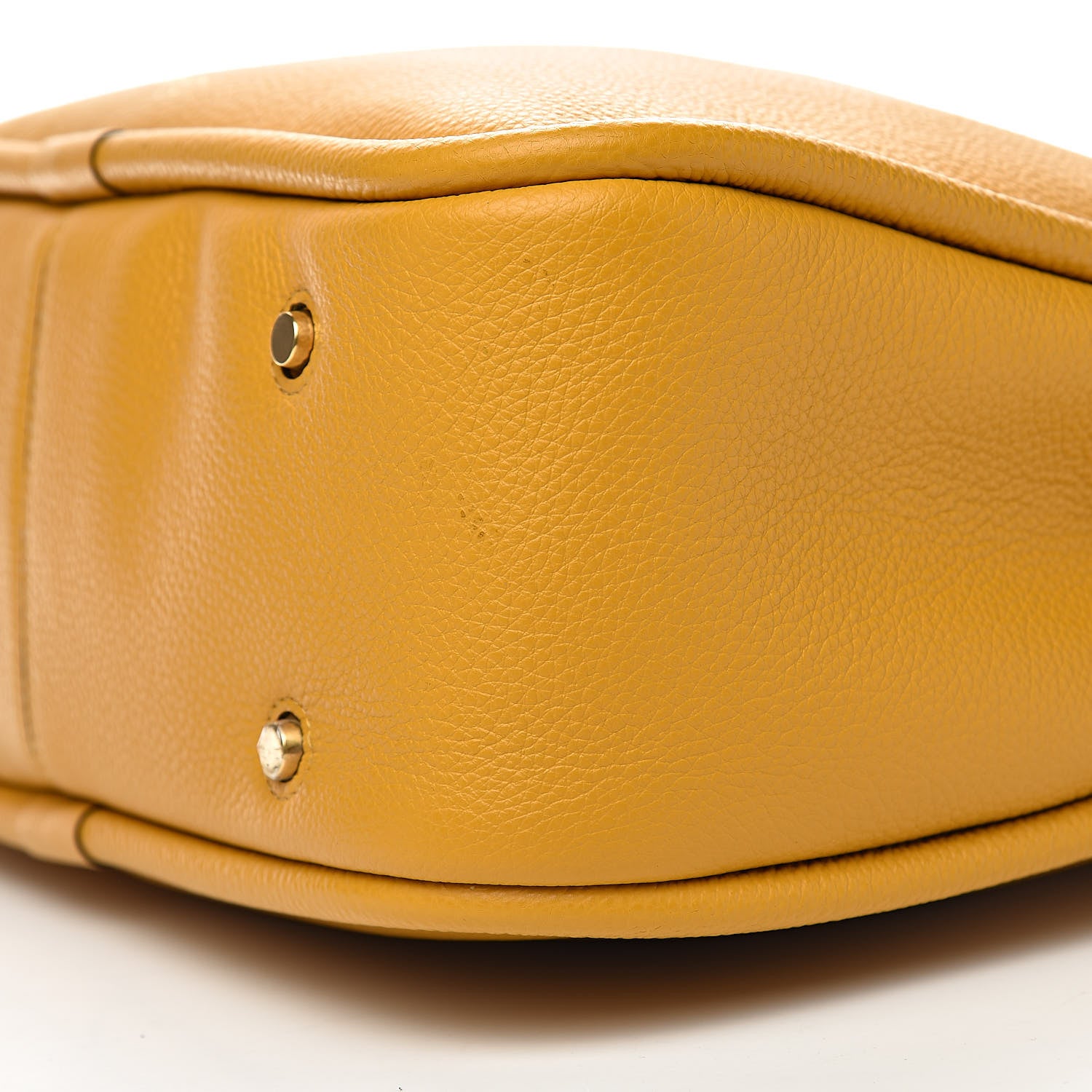 Mulberry Small Classic Grain Calfskin Leighton Deep Amber 8 of 9