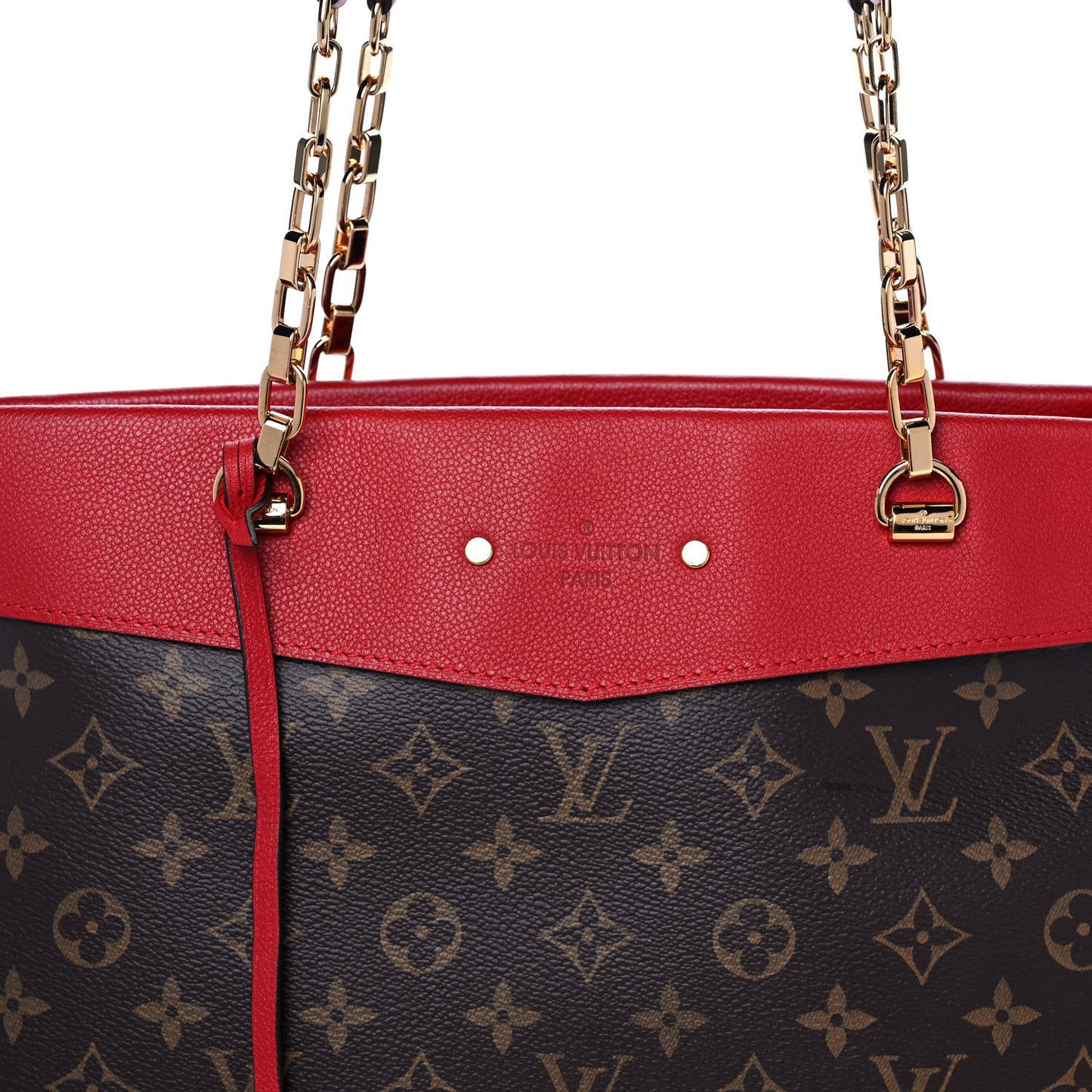 Monogram Pallas Shopper Cherry