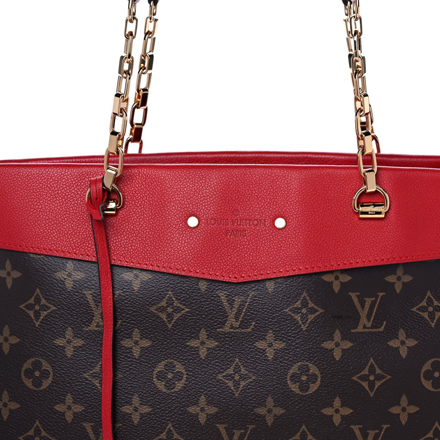 Louis Vuitton Monogram Pallas Shopper Cherry 7 of 9