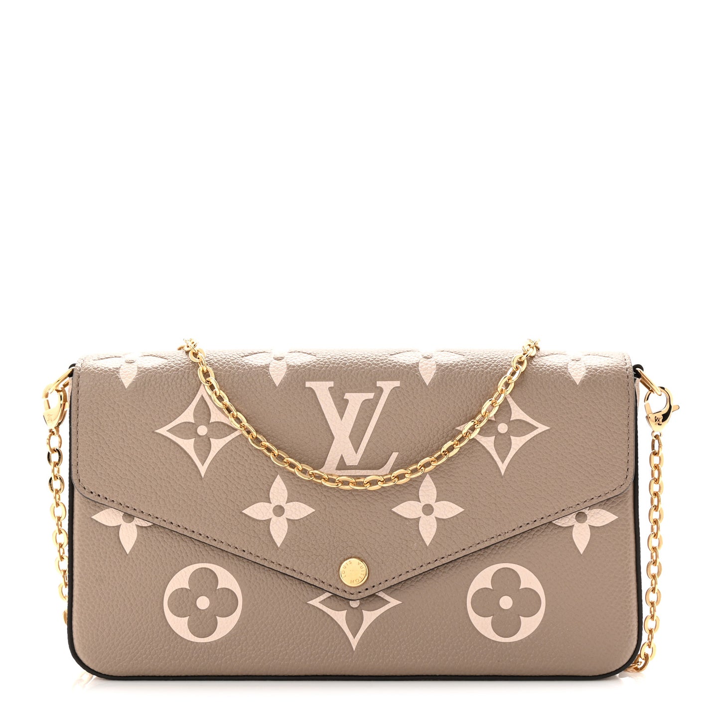 Empreinte Monogram Giant Felicie Pochette Tourterelle Creme