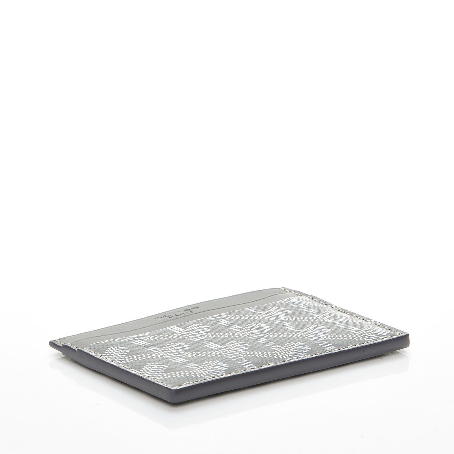Goyardine Saint Sulpice Card Holder Grey