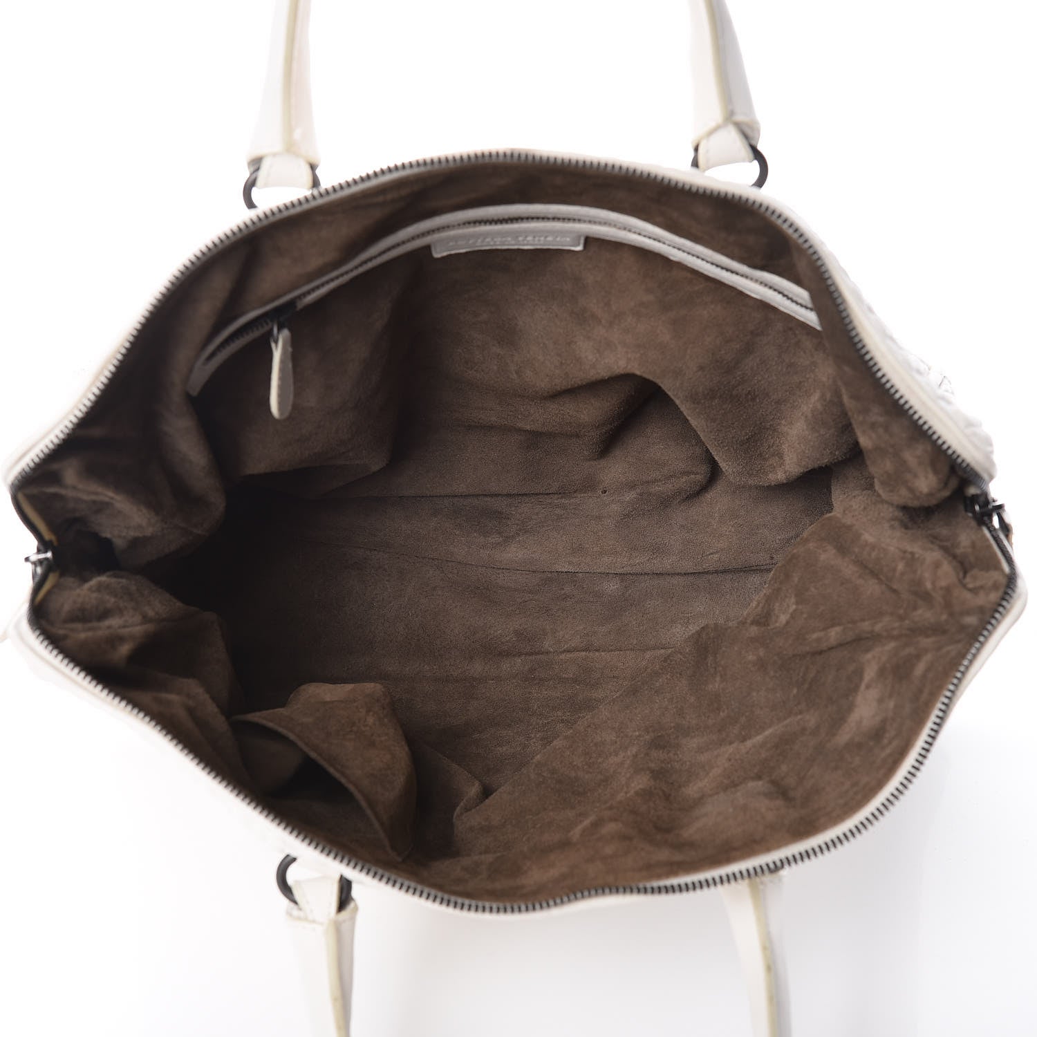 Bottega Veneta Nappa Bubble Quilted Tote White 7 of 10