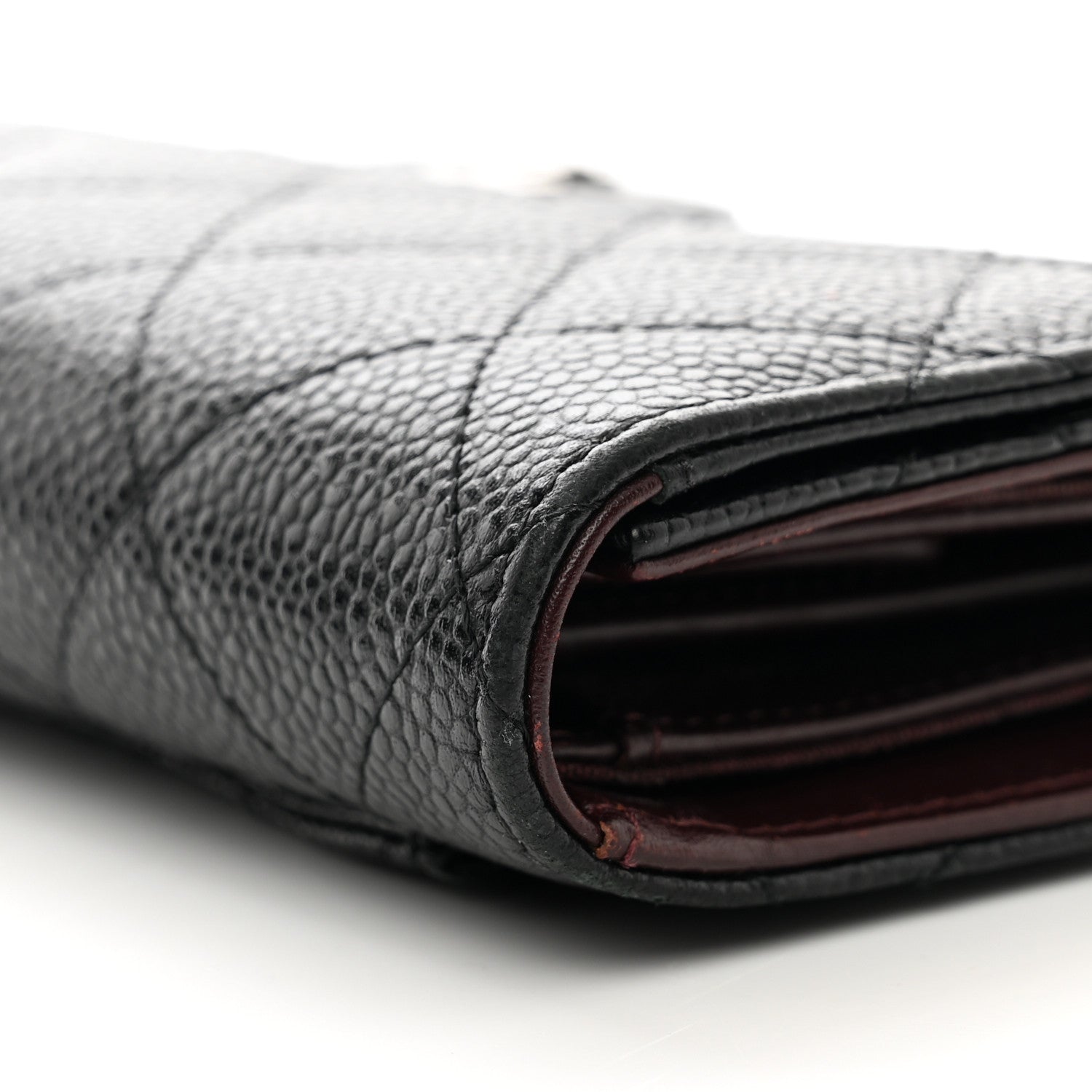 Chanel Caviar Quilted Large Flap Wallet Black 12 of 14