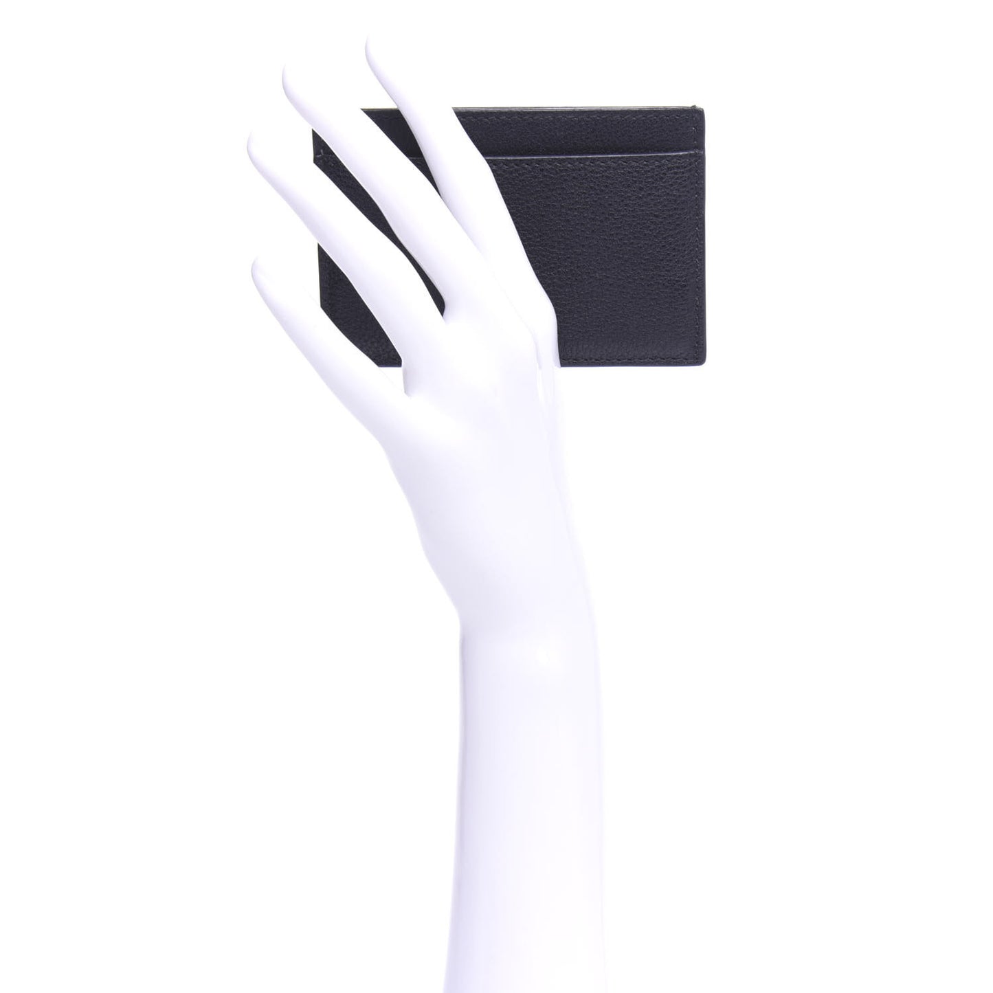 Textured Calfskin Everyday Multi Card Case Black