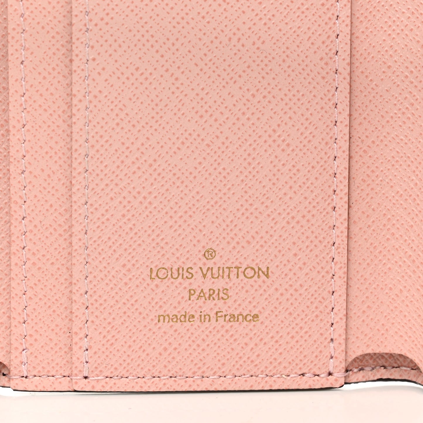 Monogram Zoe Wallet Rose Ballerine