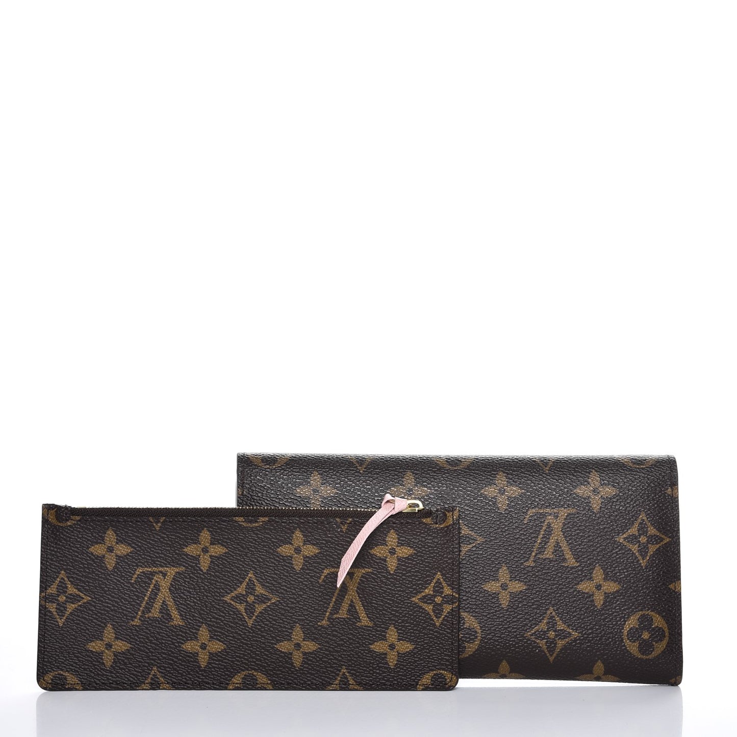 Monogram Josephine Wallet Rose Ballerine