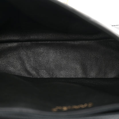Chanel Lambskin Bekko Resin Medium Single Flap Black 5 of 12