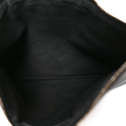 Givenchy Textured Coated Canvas Bambi Print Medium Cosmetic Pouch Black 5 of 7
