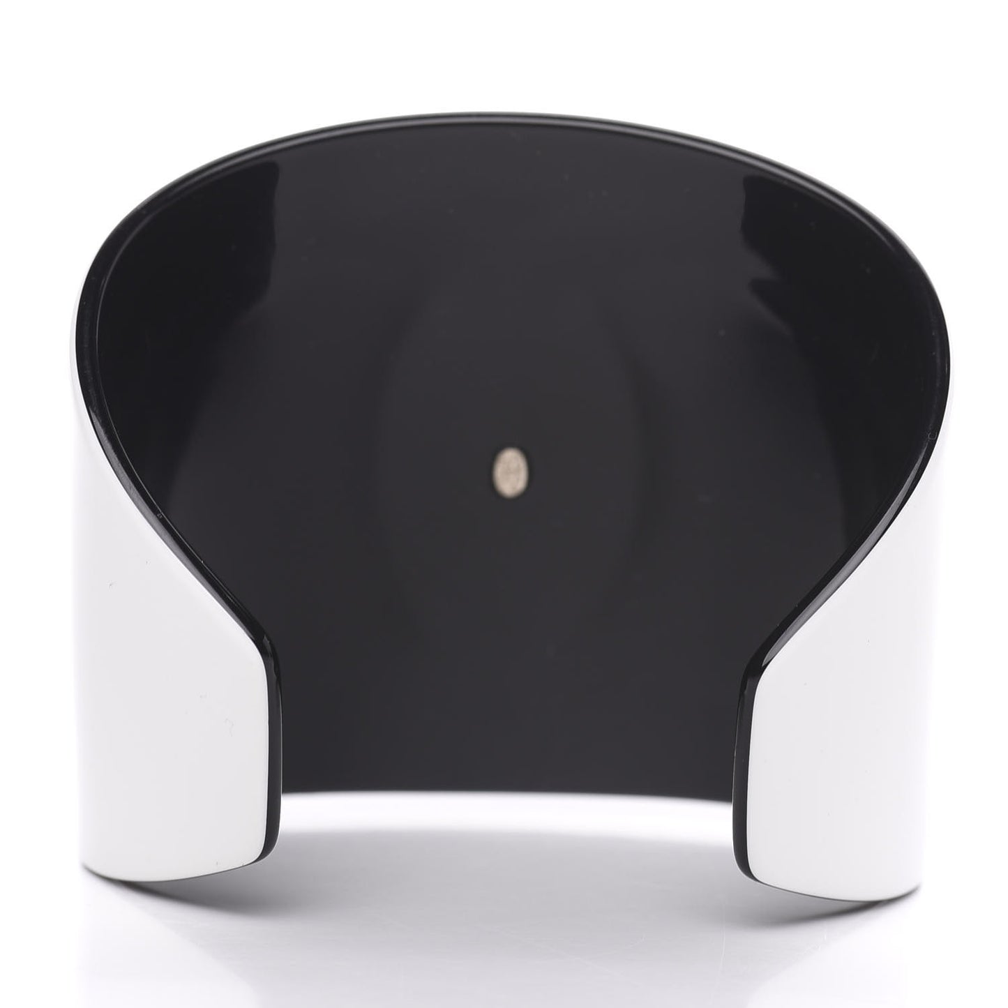 Resin CC Wide Cuff White Black