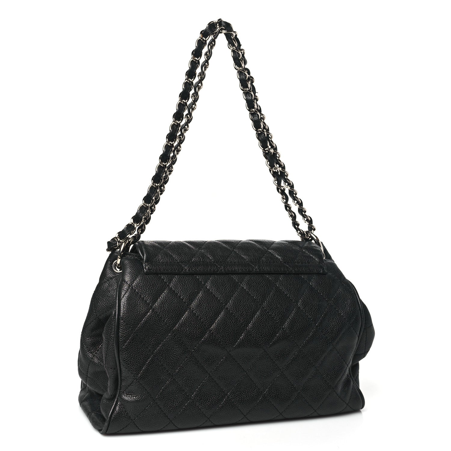 Chanel Caviar Quilted Timeless Accordion Flap Black 3 of 10