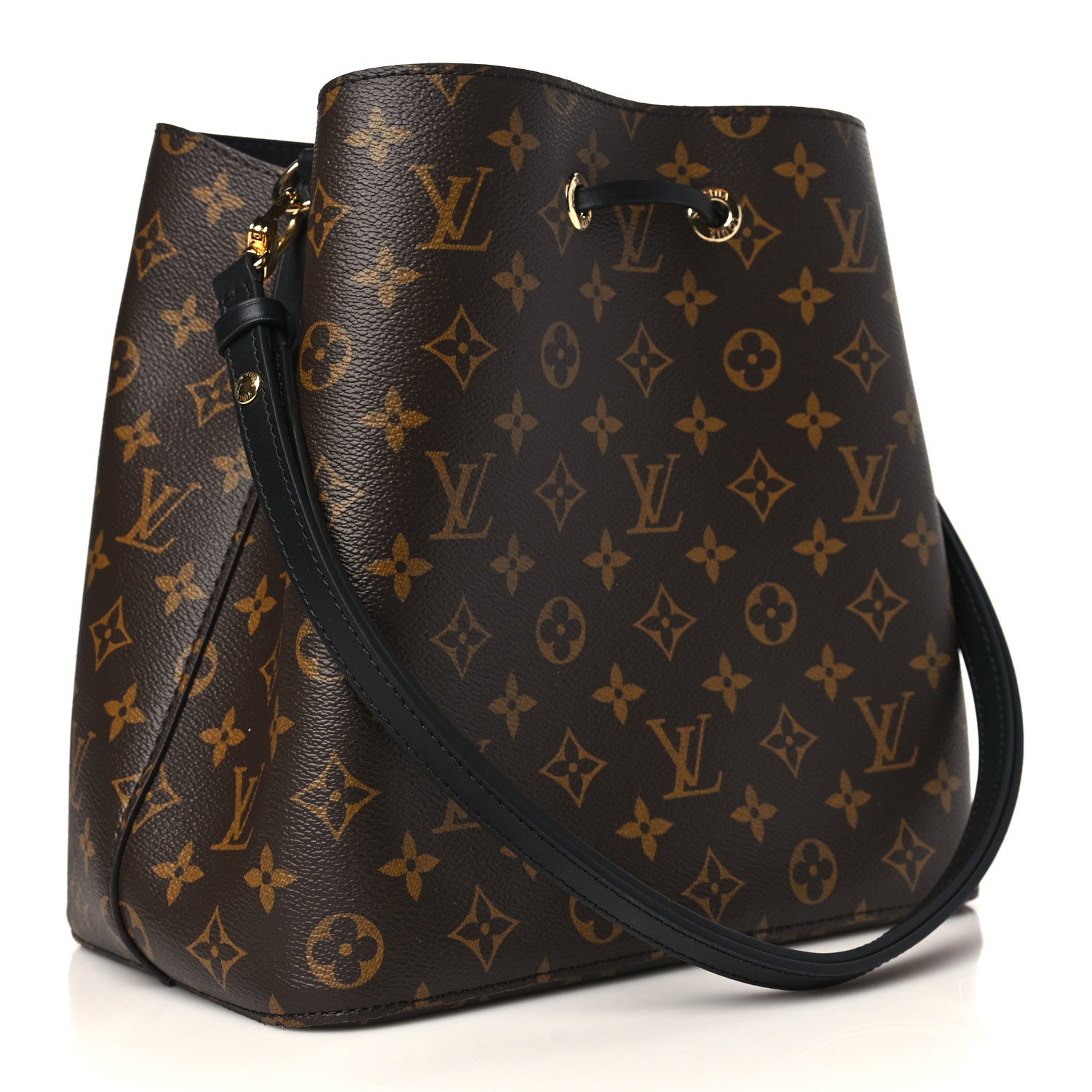 Louis Vuitton Monogram Neonoe MM Black 3 of 8