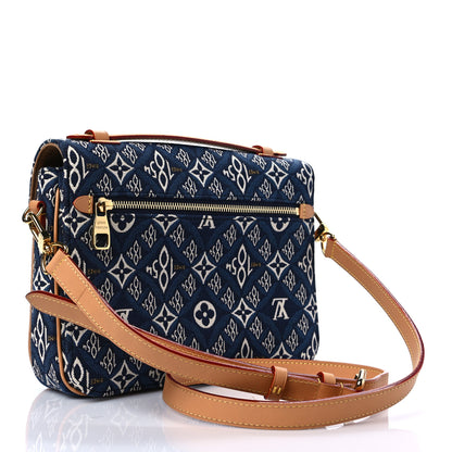 Louis Vuitton Jacquard Since 1854 Pochette Metis Blue 3 of 8