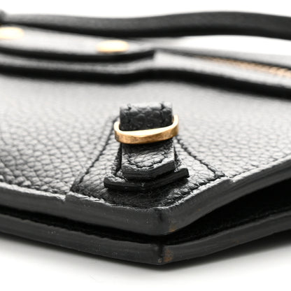Balenciaga Grained Calfskin Neo Classic Gold Hardware Multipouch Black 11 of 11
