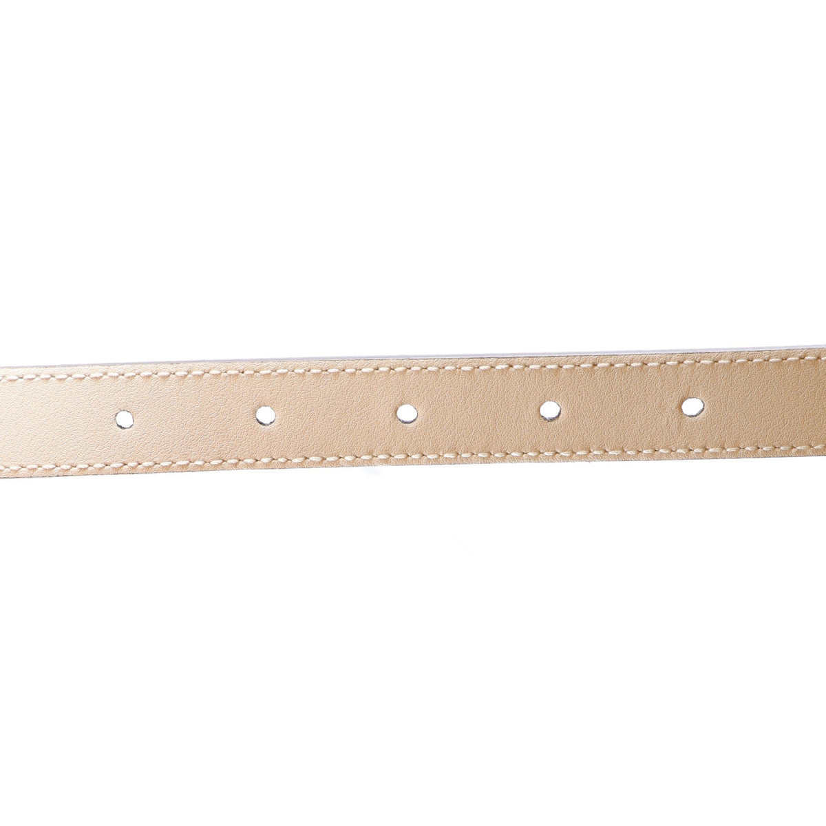 Gucci Calfskin Double G 20mm Belt 75 30 Mystic White 4 of 6