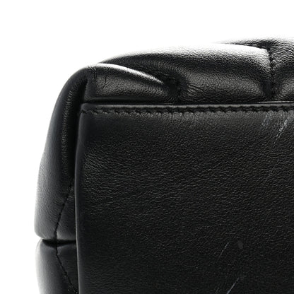 Saint Laurent Calfskin Y Quilted Monogram Small Loulou Chain Satchel Black 11 of 11