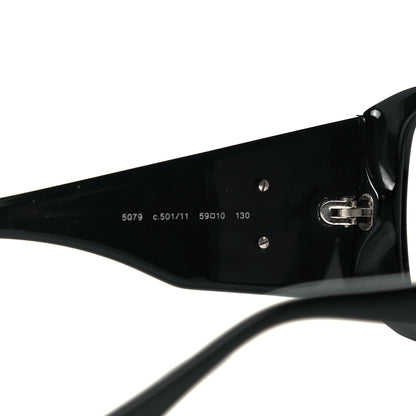 Chanel Acetate CC Logo Sunglasses 5079 Black 5 of 8