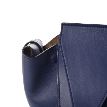 Celine Smooth Calfskin Small Tie Knot Tote Dark Indigo 10 of 23