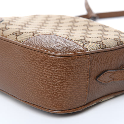 Gucci Monogram Mini Bree Messenger Bag Beige Tabacco 9 of 9