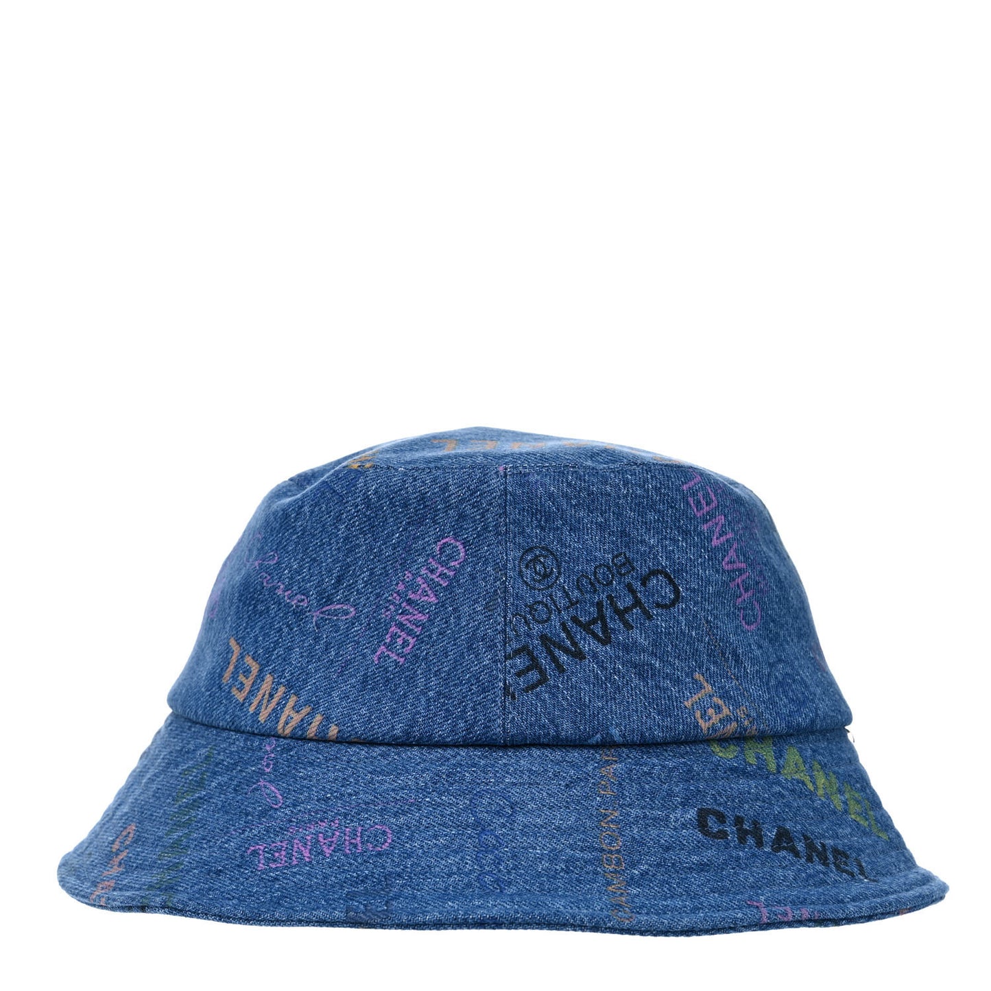 Denim Mood Cloche Bucket Hat M Blue