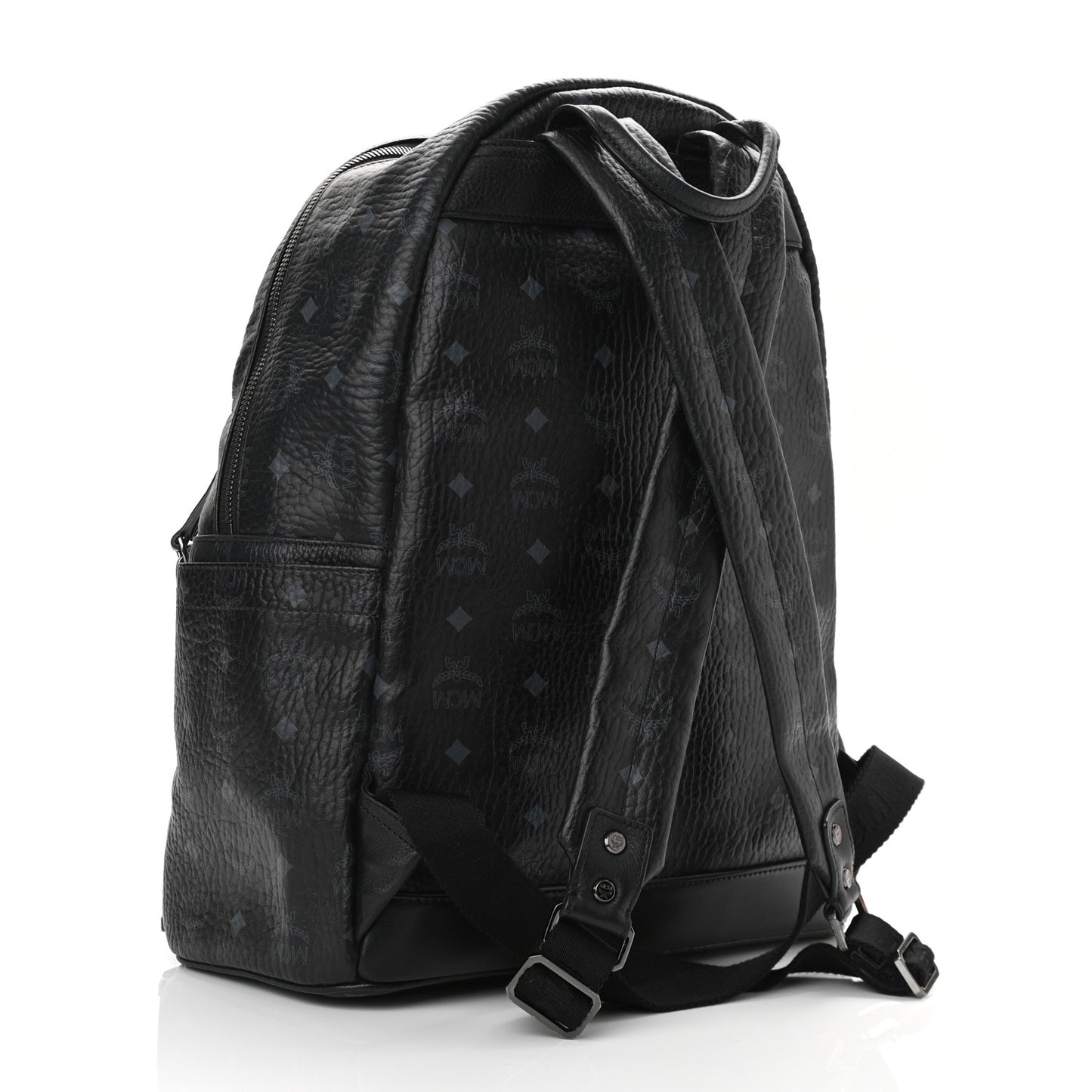 Visetos Medium Studded Dual Stark Backpack Black