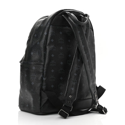 MCM Visetos Medium Studded Dual Stark Backpack Black 1 of 9