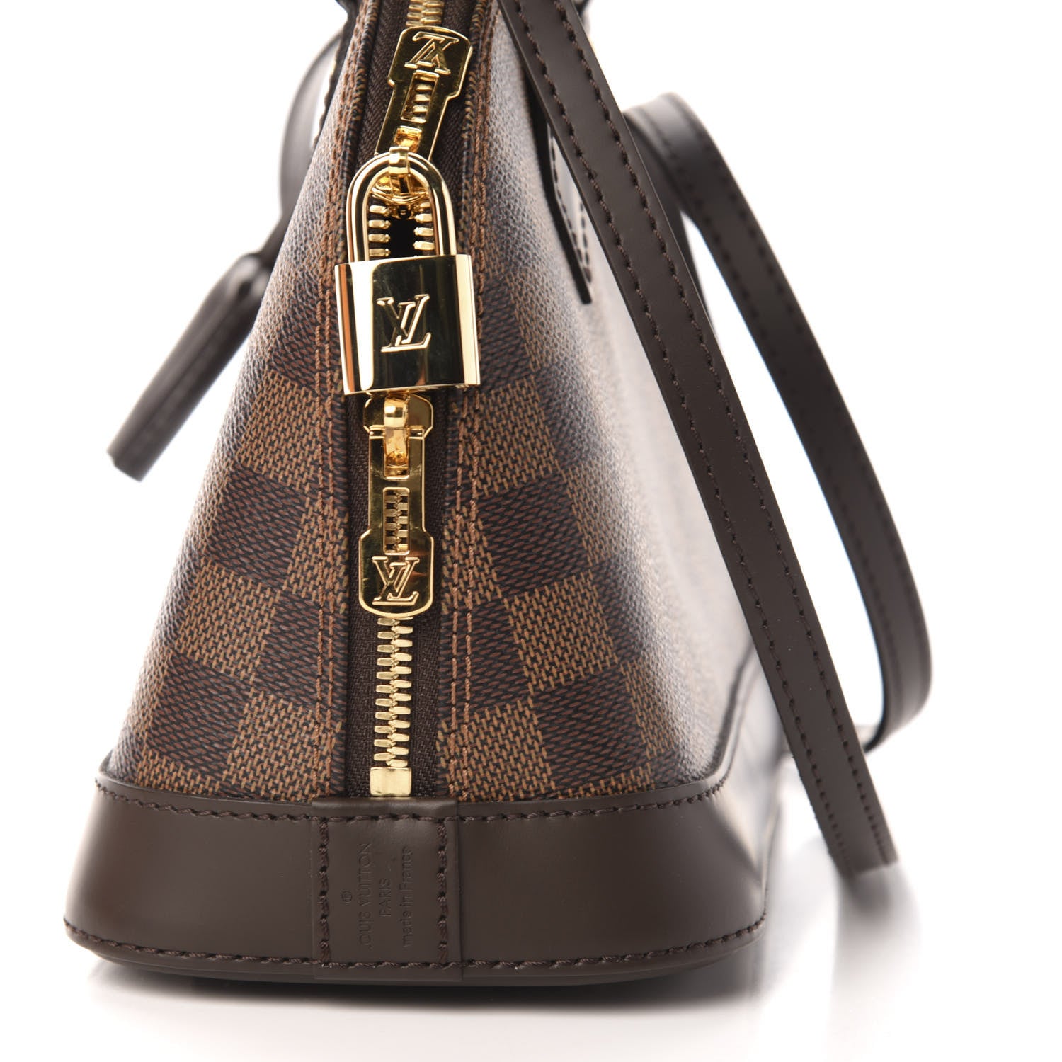 Louis Vuitton Damier Ebene Alma BB 8 of 10