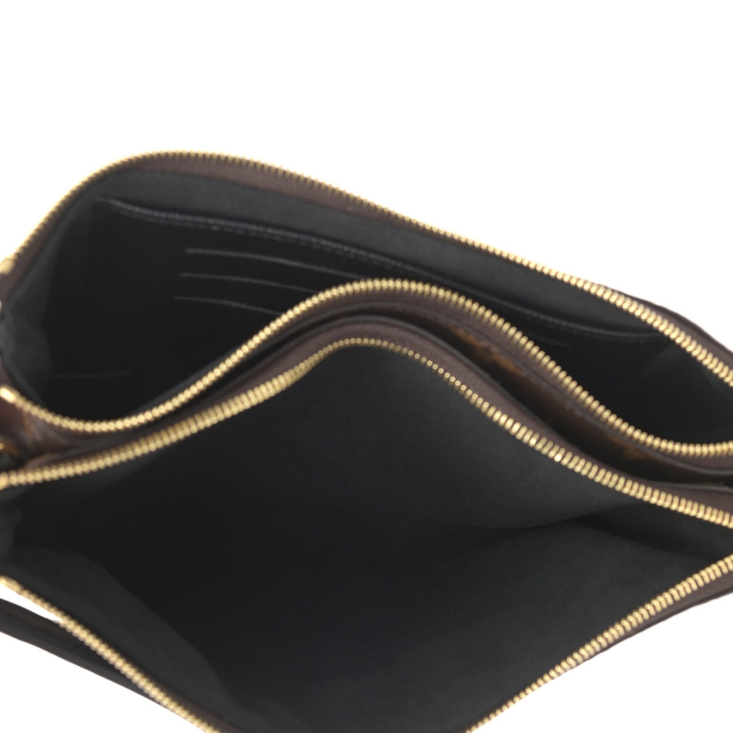 Reverse Monogram Giant Double Zip Pochette