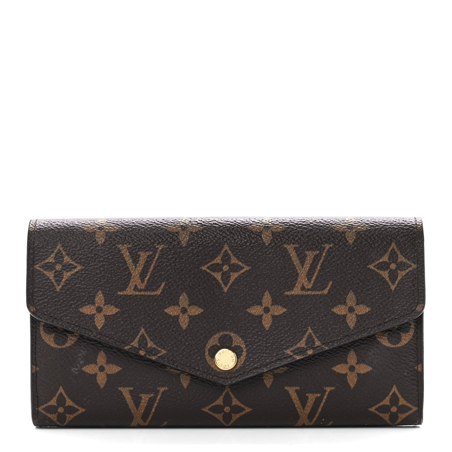 Louis Vuitton Monogram Sarah Wallet NM Coquelicot 1 of 11