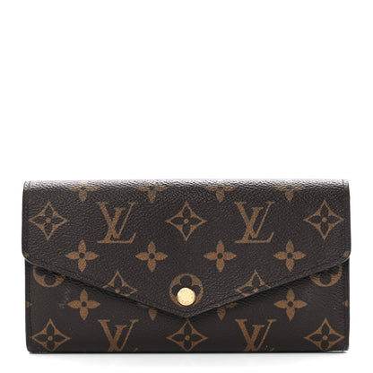Louis Vuitton Monogram Sarah Wallet NM Coquelicot 1 of 11