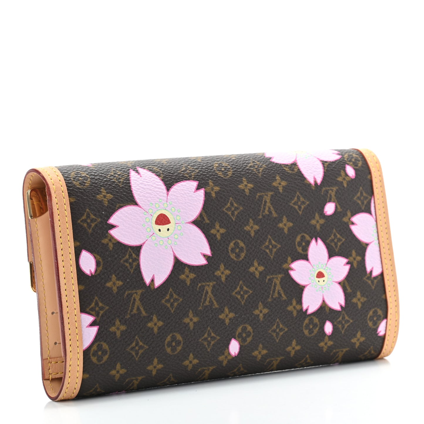 Monogram Cherry Blossom Porte Tresor International Wallet Brown
