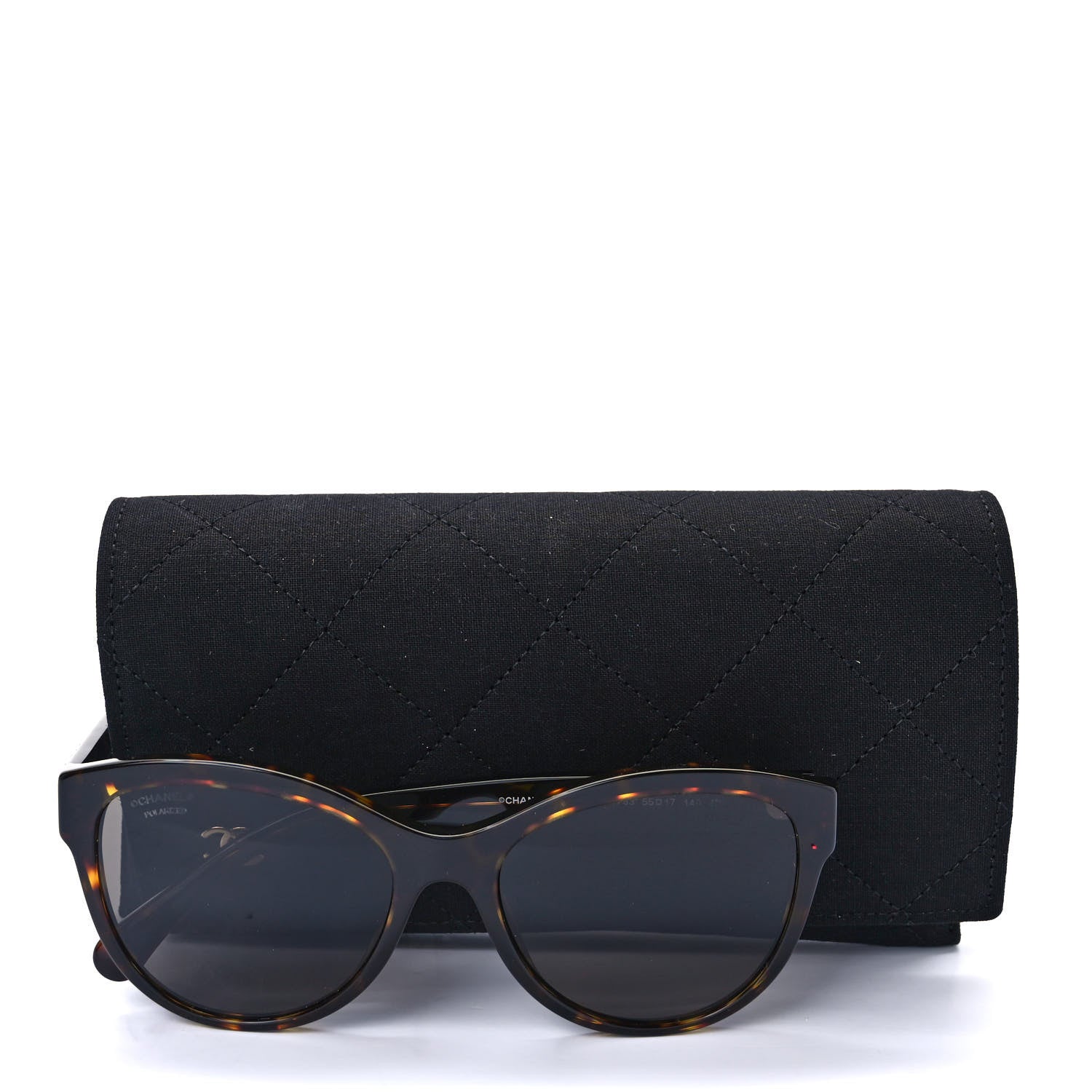 Chanel Acetate Pantos Logo Sunglasses 5458 Tortoise Brown 9 of 9