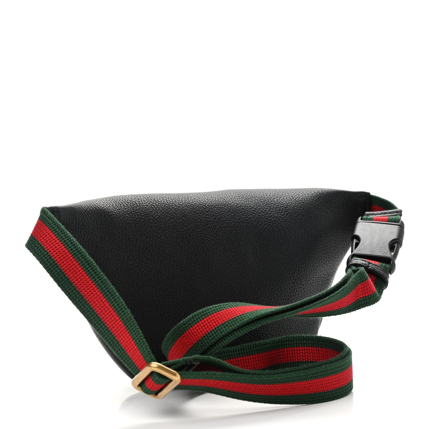 Gucci Grained Calfskin Small Logo Belt Bag Black 3 of 10