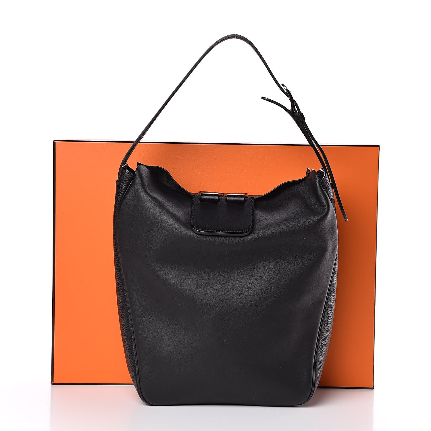 Hermes Swift Taurillon Clemence Vache Hunter Virevolte 29 Black 10 of 10