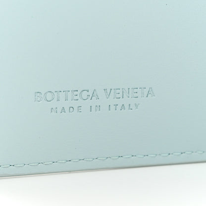 Bottega Veneta Nappa Intrecciato Bifold Zip Wallet Teal Washed 6 of 7