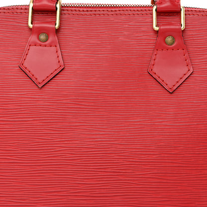 Louis Vuitton Epi Alma PM Castillan Red 8 of 13