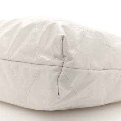 Chanel Calfskin Quilted Chanel 22 White 11 of 12