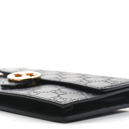 Gucci Guccissima Icon Chain Wallet Black 9 of 10