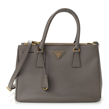 Prada Saffiano Medium Galleria Double Zip Tote Argilla 1 of 12