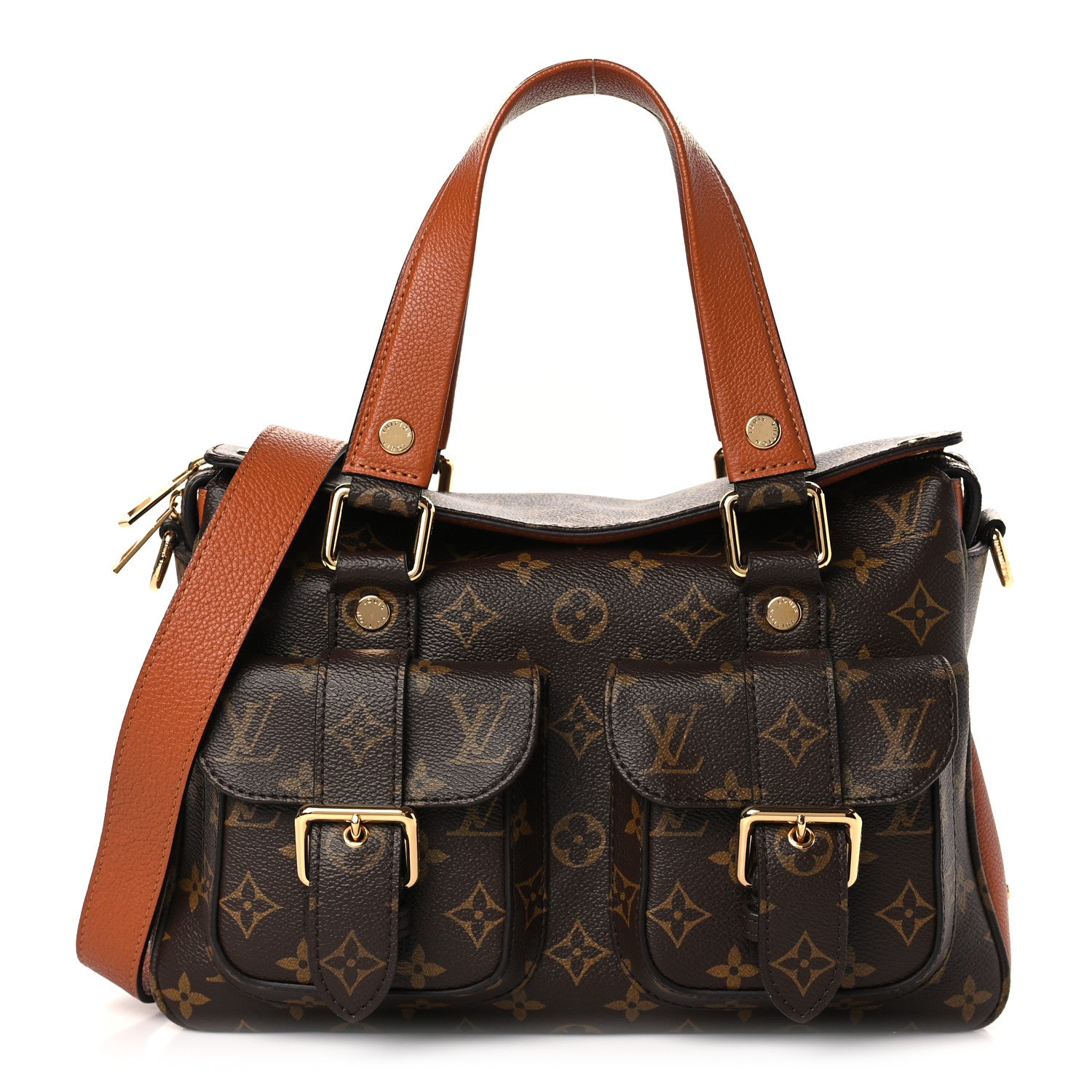 Louis Vuitton Monogram Manhattan NM Caramel 1 of 8