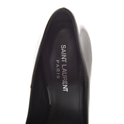 Saint Laurent Patent Opyum 100 Pumps 37 Black Silver 6 of 9