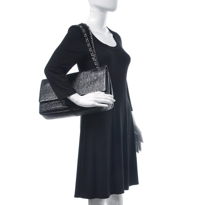 Chanel Calfskin Unlimited Jumbo Double Flap Black 2 of 10