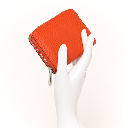 Louis Vuitton Epi Zippy Coin Purse Piment 2 of 9