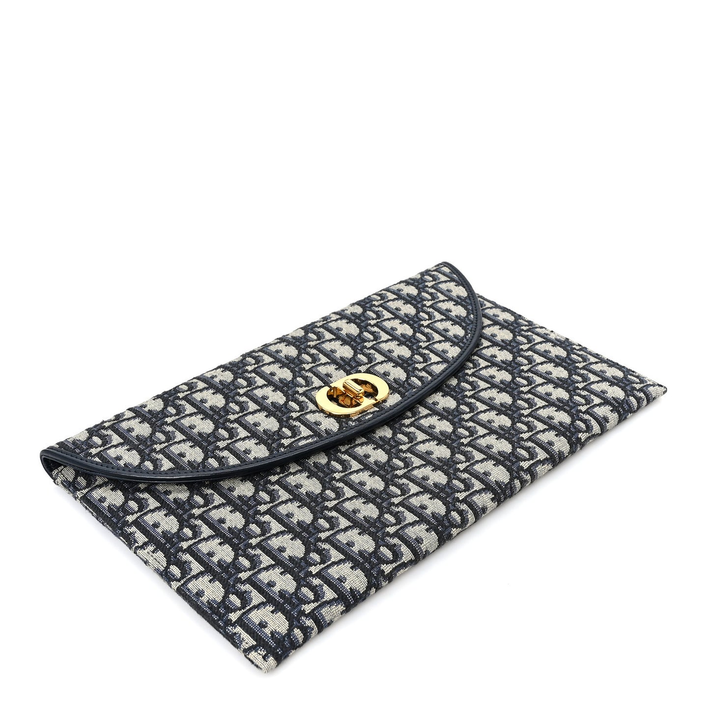 Oblique 30 Montaigne Avenue Pouch With Flap Blue