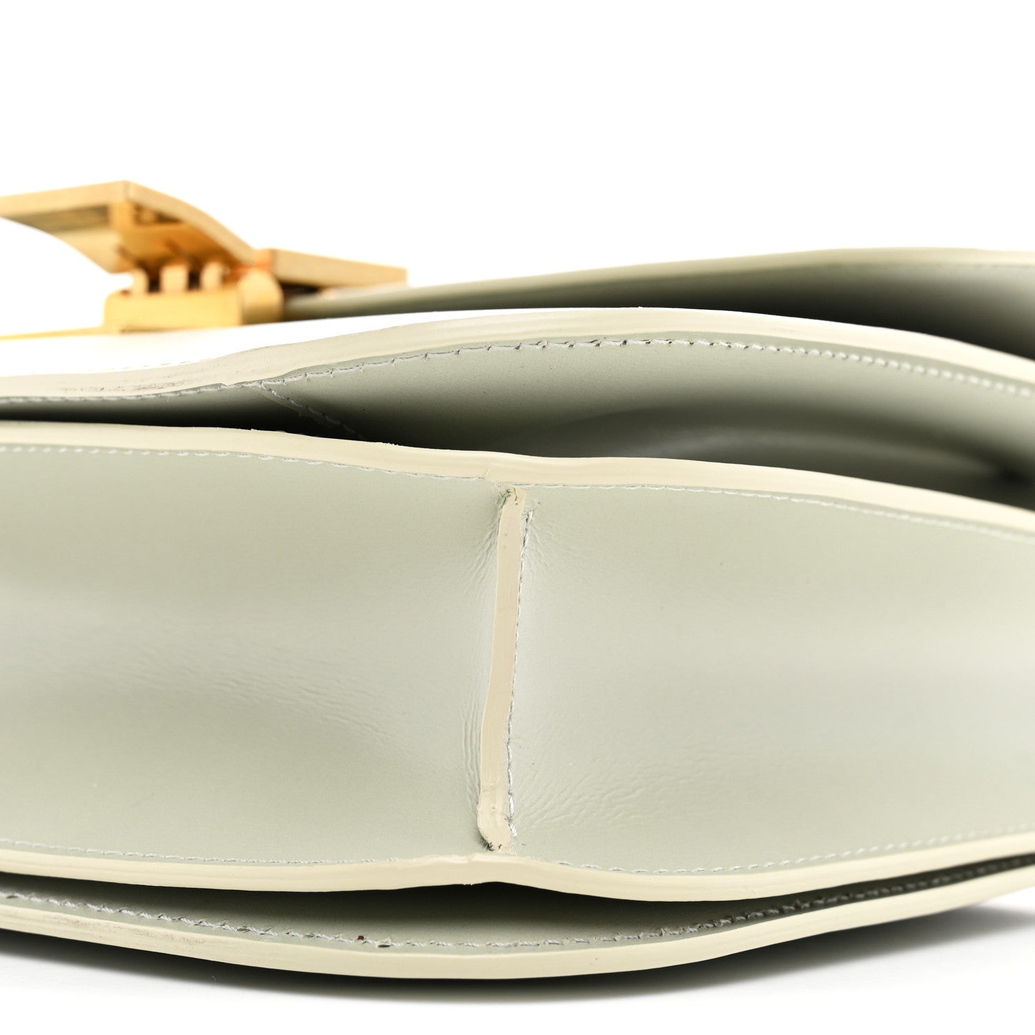 Celine Box Calfskin Medium Classic Box Flap Bag Vert D'eau 10 of 10