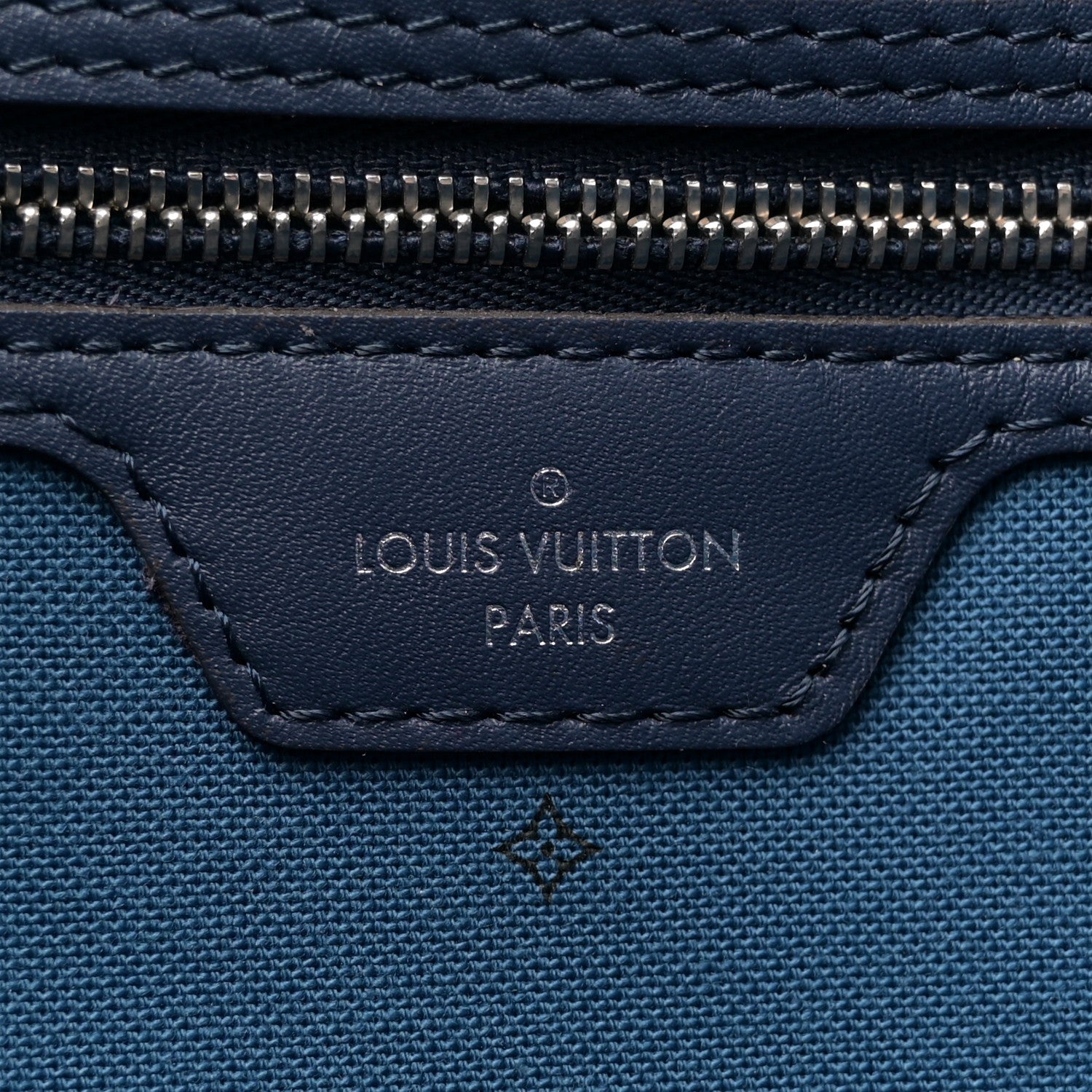 Louis Vuitton Monogram Escale Neverfull MM Blue 7 of 12
