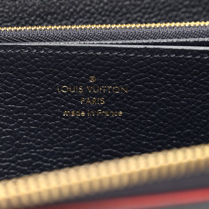 Louis Vuitton LOUIS VUITTON Empreinte Zippy Wallet Marine Rouge 6 of 6