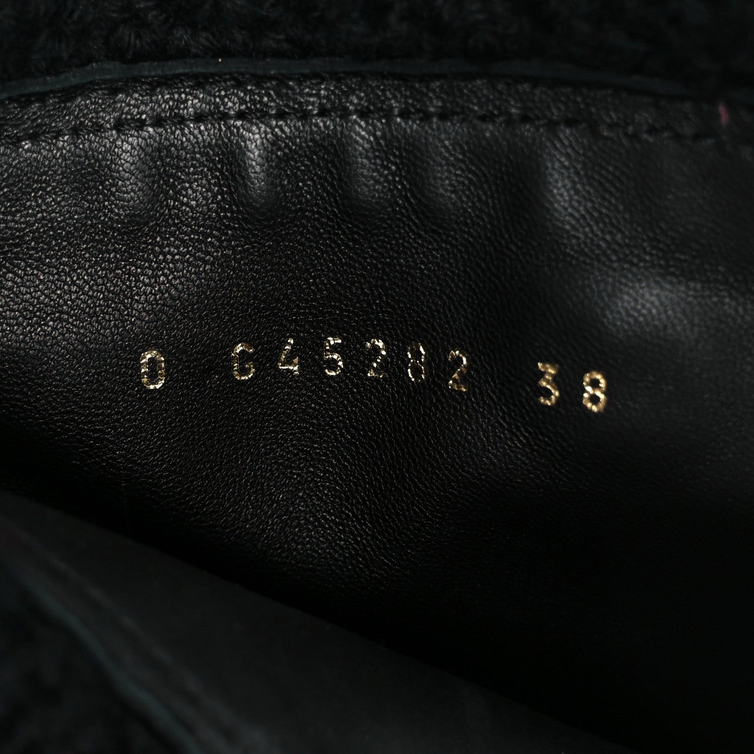 Chanel Calfskin Knit CC Short Boots 38 Black 10 of 10