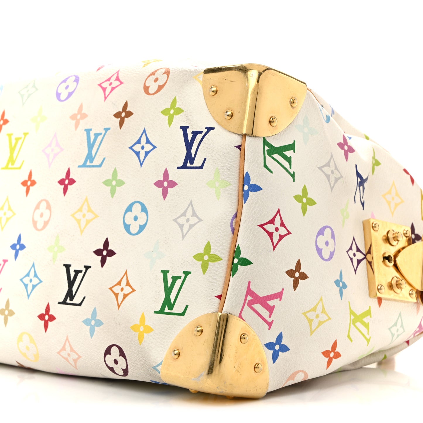 Monogram Multicolor Speedy 30 White