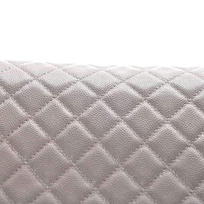 Chanel Caviar Quilted Medium Boy Flap Dark Beige 12 of 13